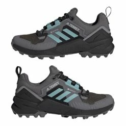 Adidas Terrex Swift R3 GTX - Chaussures randonnée femme -Adidas Shop adidas swift r3 gtx chaussures randonnee femme grey five mint ton core black 5