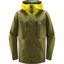 Haglöfs Elation GTX Jacket - Veste ski homme -Adidas Shop hagloefs elation gtx jacket veste ski homme olive green aurora