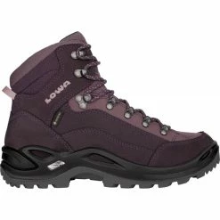 Adidas Shop -Adidas Shop lowa renegade gtx mid ws chaussures randonnee femme prune mauve